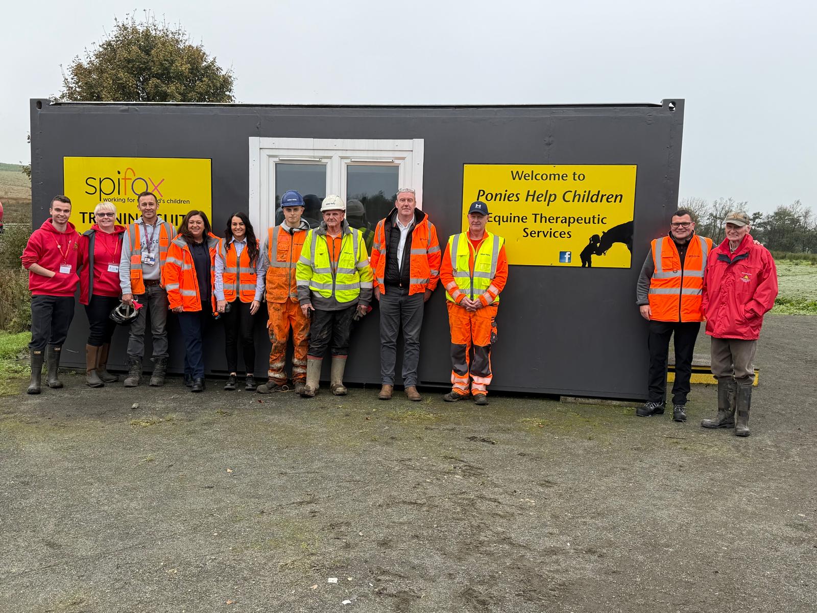 Plant Hire Meets Pony Power: Supporting Therapeutic Work in North Lanarkshire