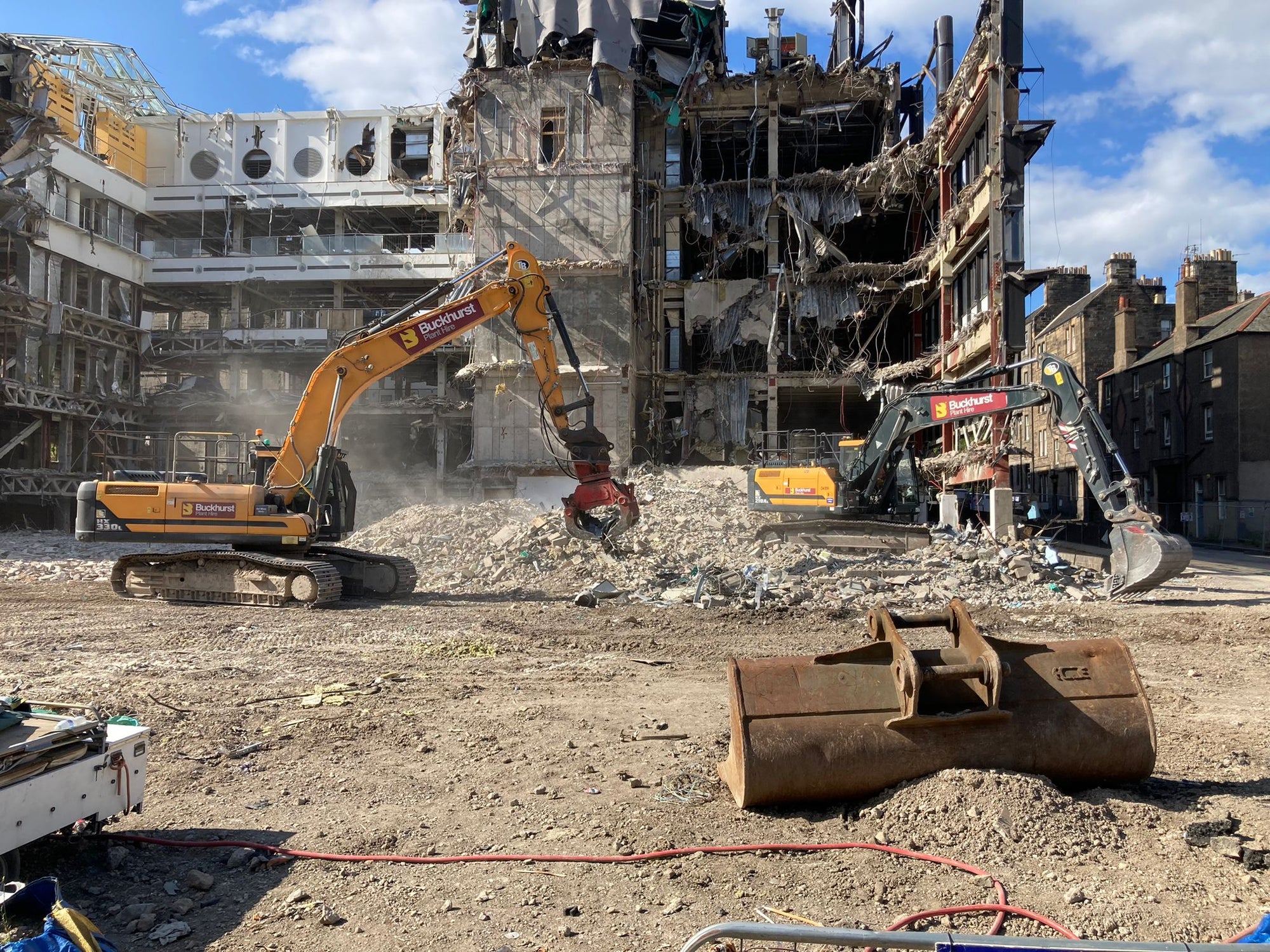 Edinburgh RBS Demolition Image