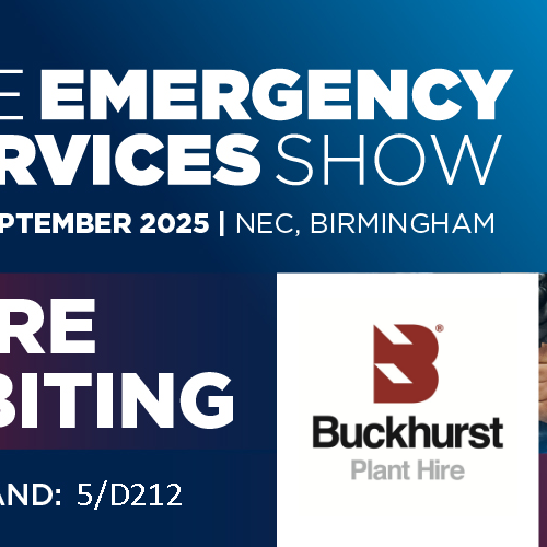 Buckhurst Plant Hire to Exhibit at the Emergency Services Show 2025