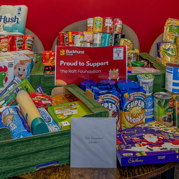Buckhurst Team Supports The Raft Foundation With Christmas Donations