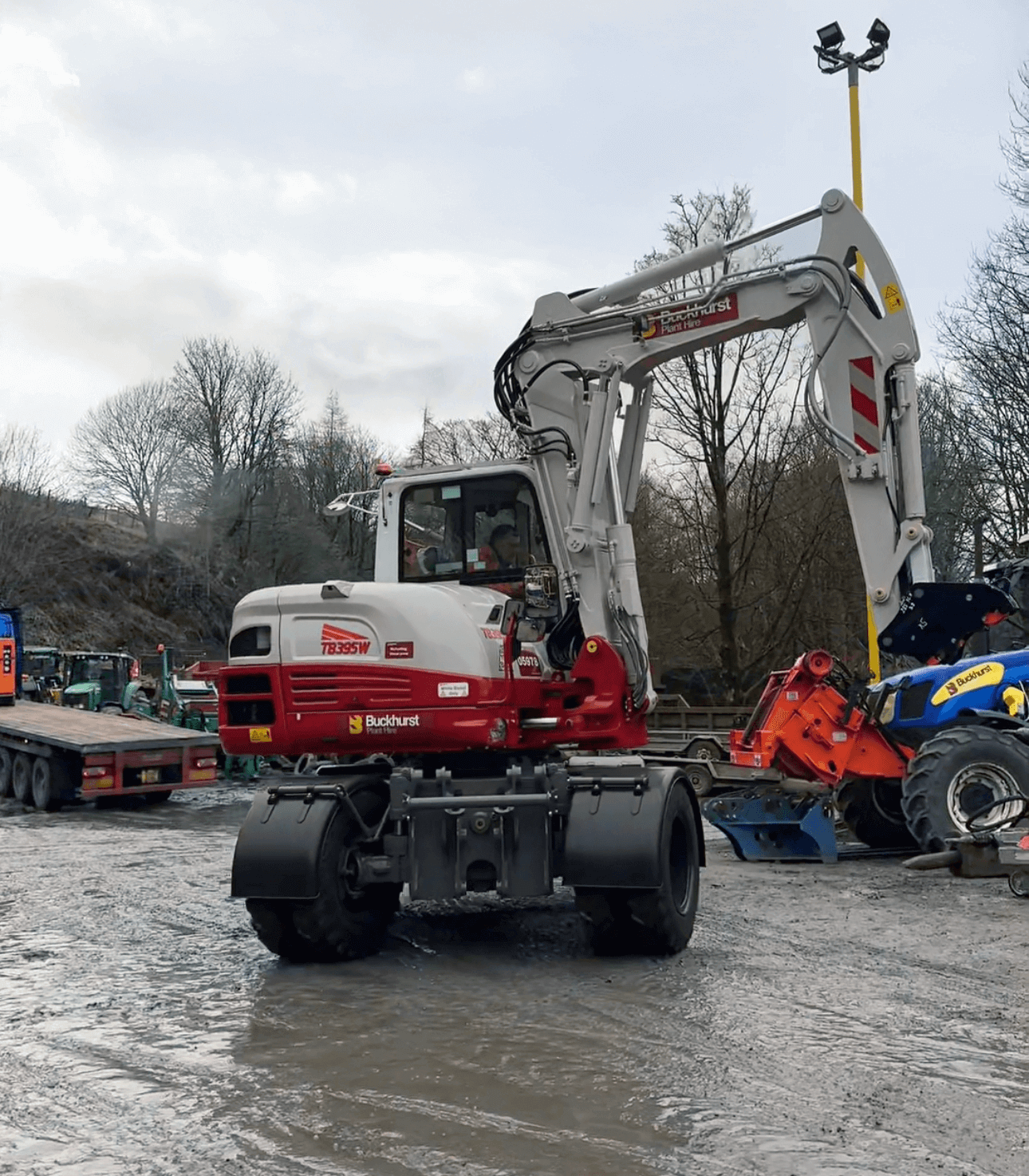 Buckhurst's Latest Fleet Addition: Takeuchi TB395W Excavator