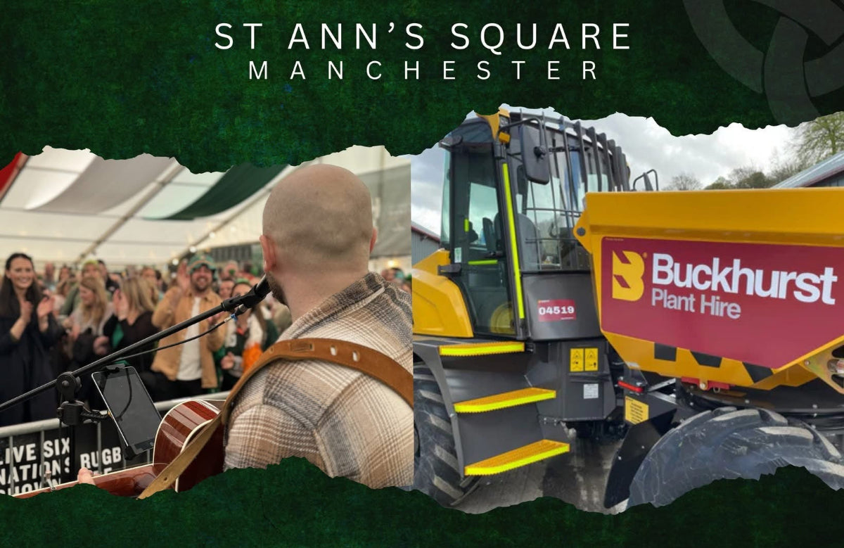 Buckhurst Plant Hire Sponsoring The Irish Festival Village