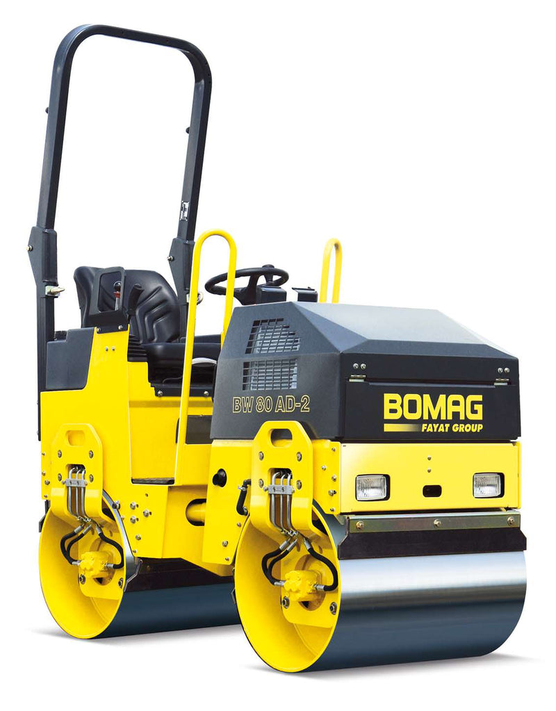 Buckhurst-Plant-Hire-Bomag-BW80-Roller. 
