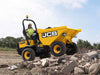 Buckhurst-Plant-3T-Wheeled-Swivel-Dumper. 