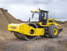 Buckhurst-Plant-Bomag-2100-Roller. 