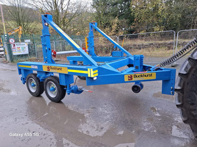 Our Buckhurst Plant Hire CD220 8.5t cable drum trailer.