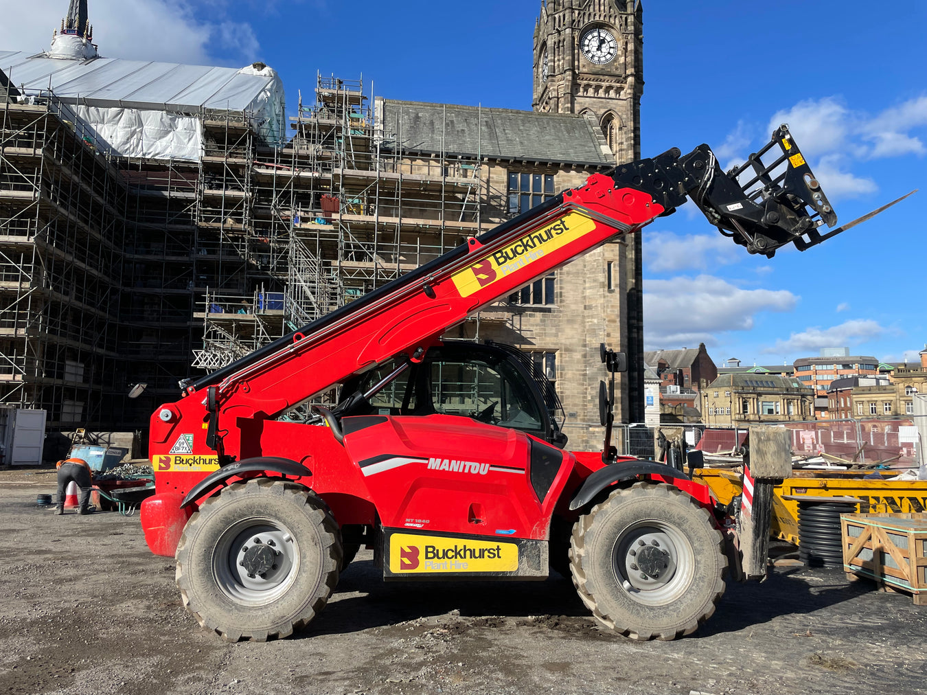 Buckhurst Plant Hire - Manitou 1840 Telehandler