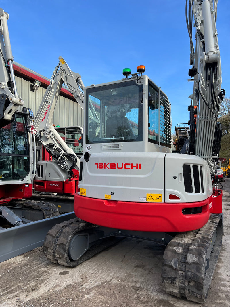 6T Offset Boom Excavator