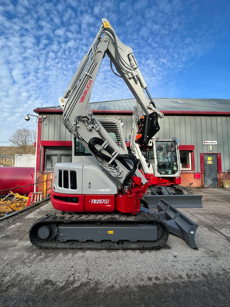 6T Offset Boom Excavator
