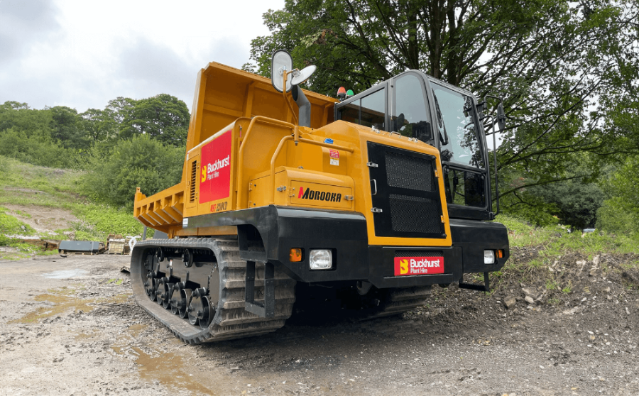 Morooka-11t-tracked-dumper. 