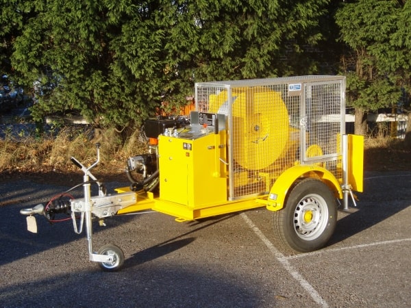 3T Towable Cable Winch (Single Capstan)