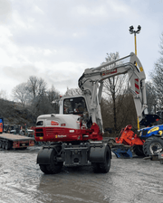 A TB395W  at Buckhurst Plant Hire. 